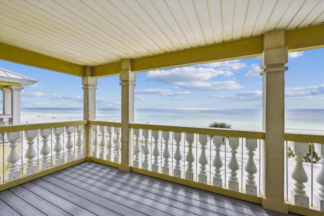 Just Beachy - 5 Bedroom 5 Bathroom Beach Front Home! Sleeps 20 Home Panama City Beach Exterior photo